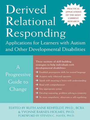 cover image of Derived Relational Responding Applications for Learners with Autism and Other Developmental Disabilities